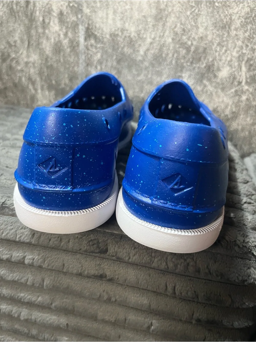 Mens Blue Slip-On Shoes Sperry